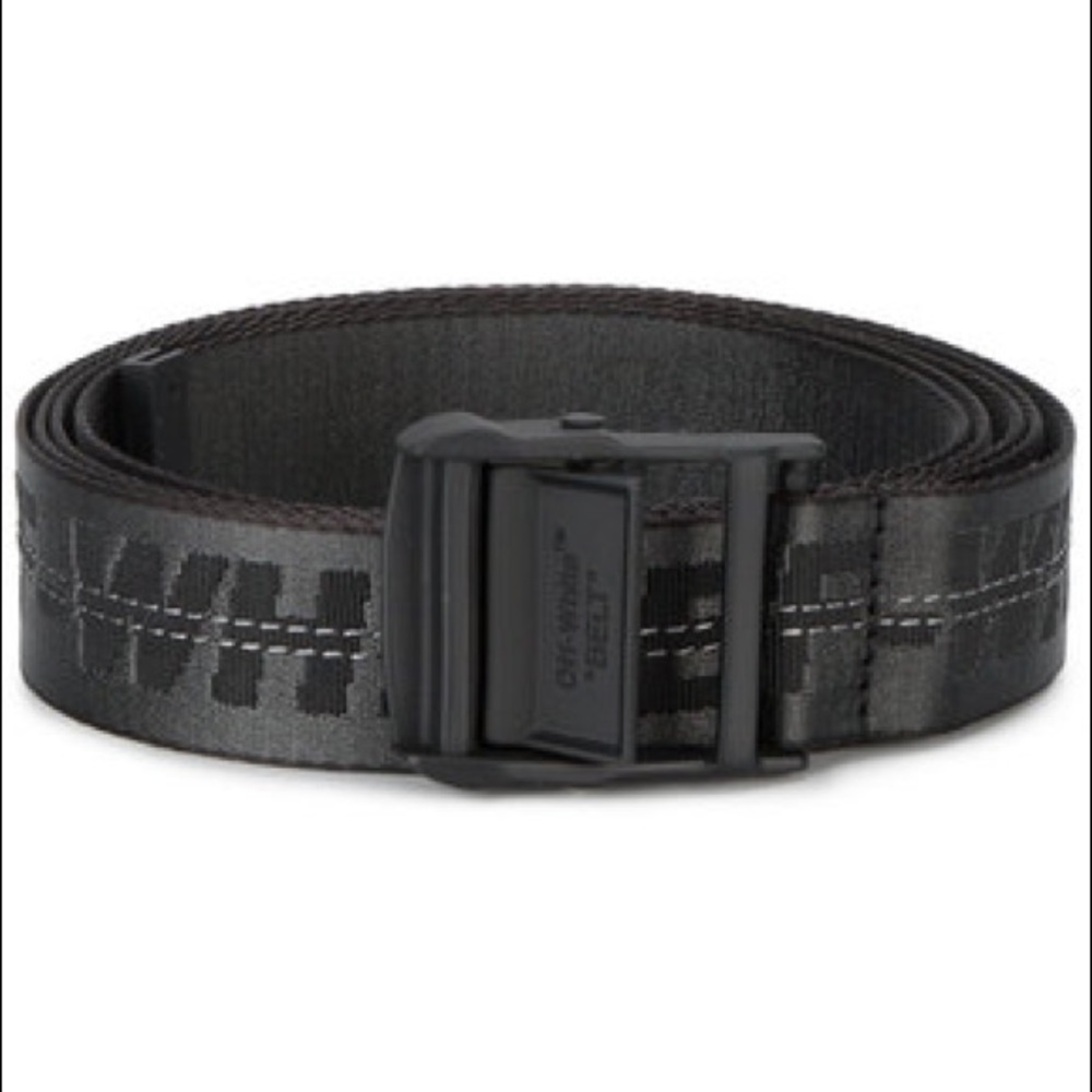*RESTOCKED* Off-White Black Industrial Belt